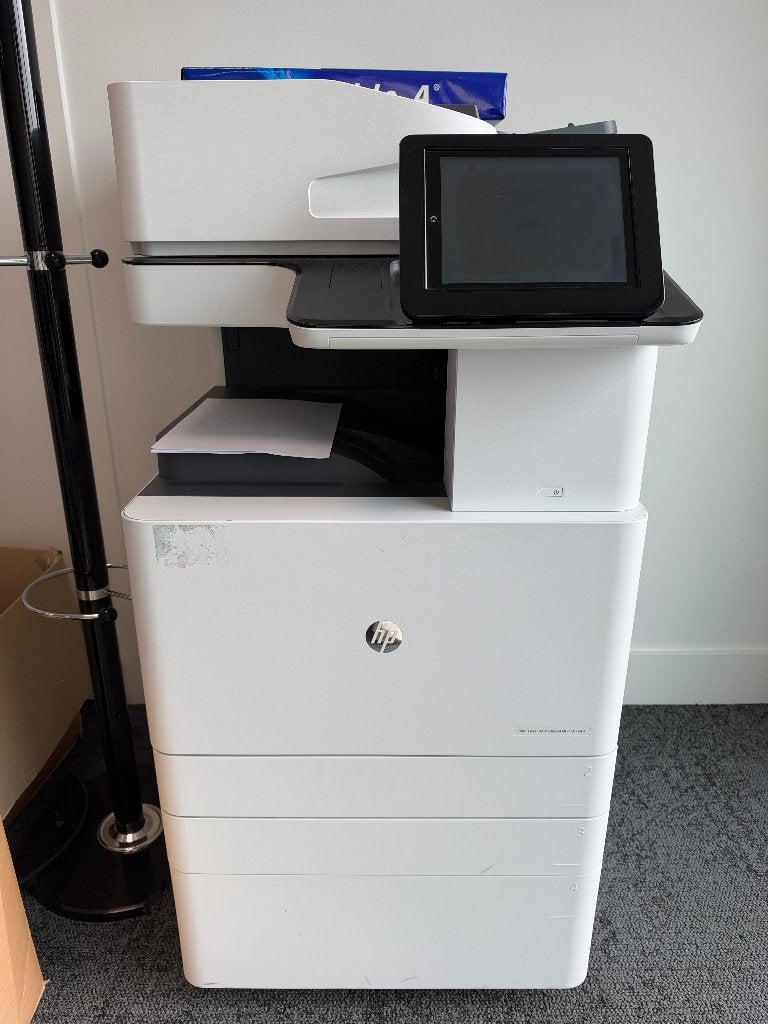 HP Color LaserJet Managed MFP E87640 – A3 kleurenlaser, Computers en Software, Ophalen, Gebruikt, HP >, Printer