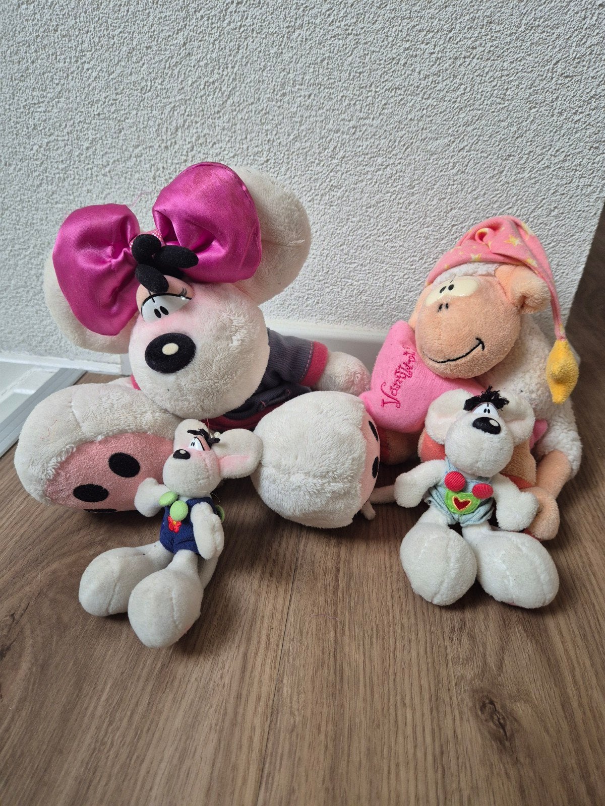 Diddl knuffels, Muis, Overige merken, Zo goed als nieuw, Middelgroot (20 tot 80 cm)