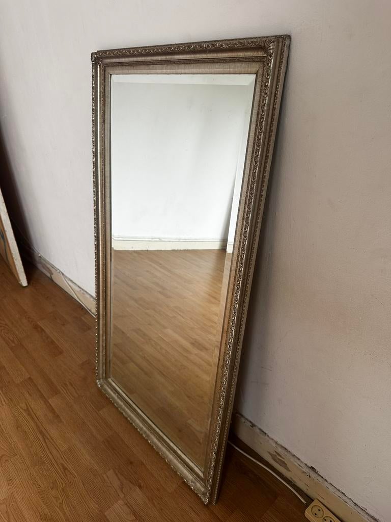 Barok spiegel, Ophalen of Verzenden, Zo goed als nieuw, Minder dan 100 cm, Rechthoekig