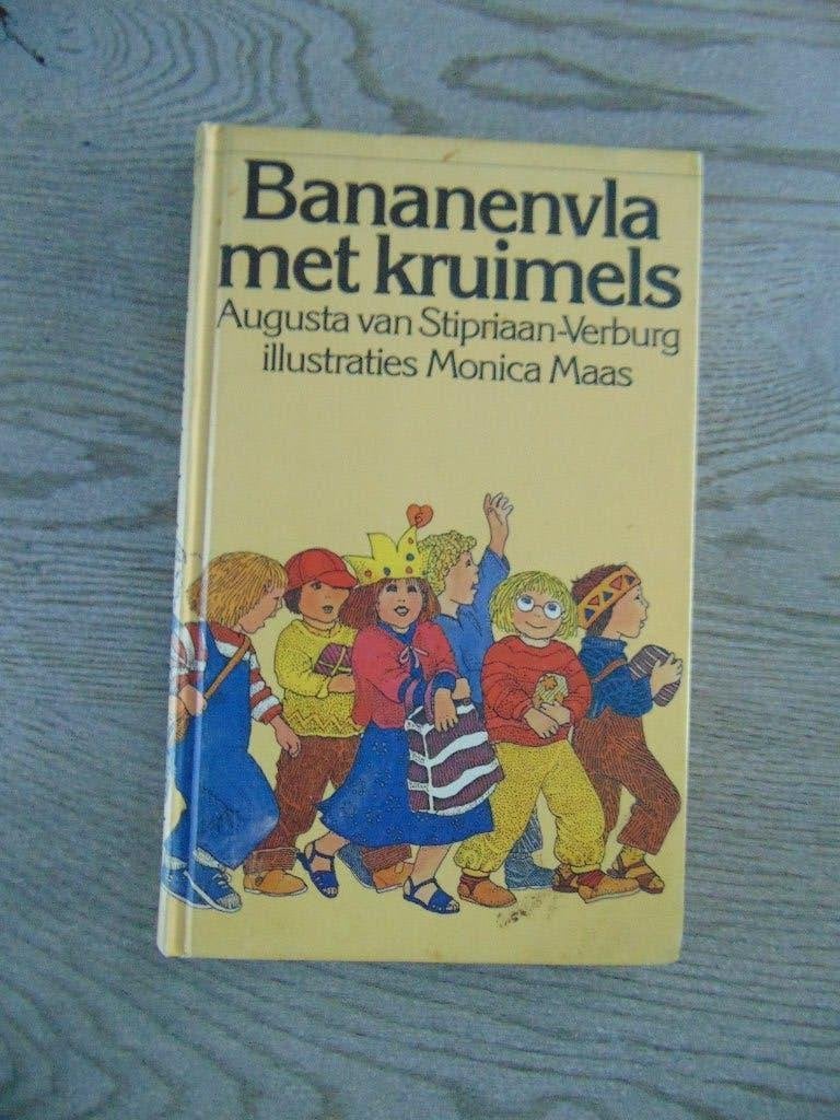Bananenvla met kruimels - hardcover boek, Boeken, Gelezen, Augusta van Stipriaan-Verburg, Fictie algemeen, Ophalen of Verzenden