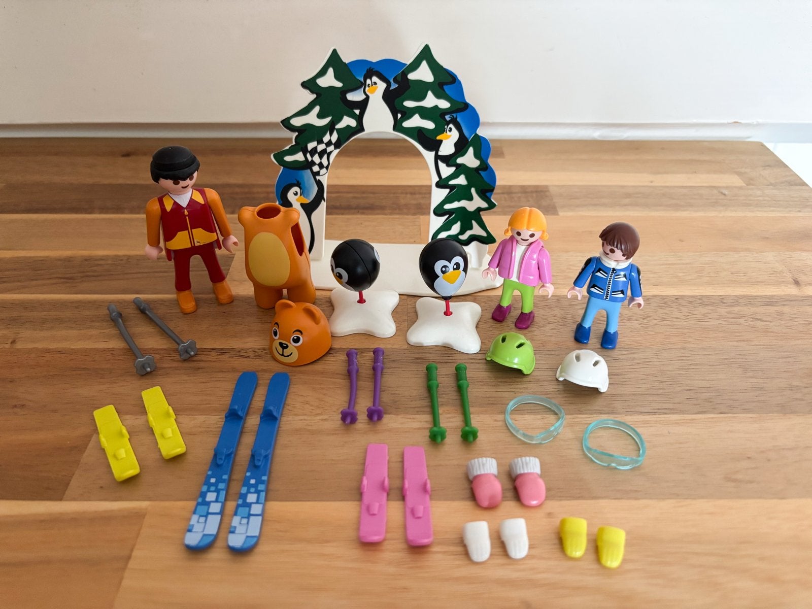 Playmobil Wintersport Set met Figuren en Accessoires, Ophalen of Verzenden, Zo goed als nieuw, Complete set, Overige typen