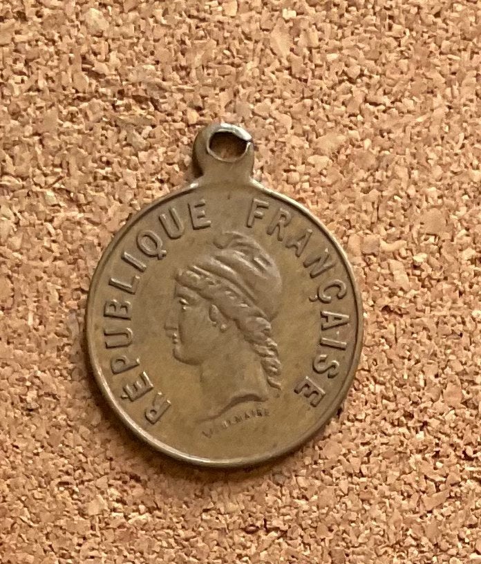 Draagmedaille -REPUBLIQUE FRANCAISE Frans-Duitse oorlog 1870, Ophalen of Verzenden, Overige materialen, Buitenland