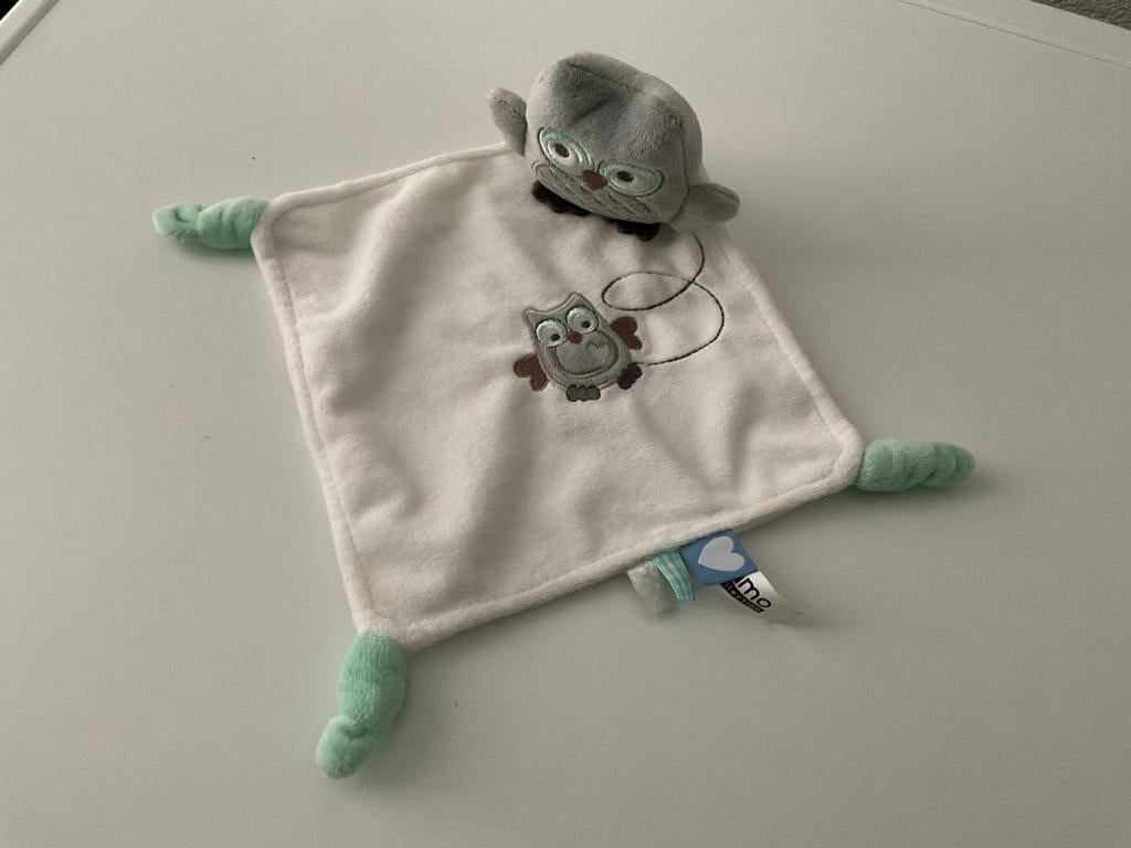 Schattig uiltje knuffeldoekje. Nieuw., Ophalen of Verzenden, Nieuw, Overige typen, Tiamo