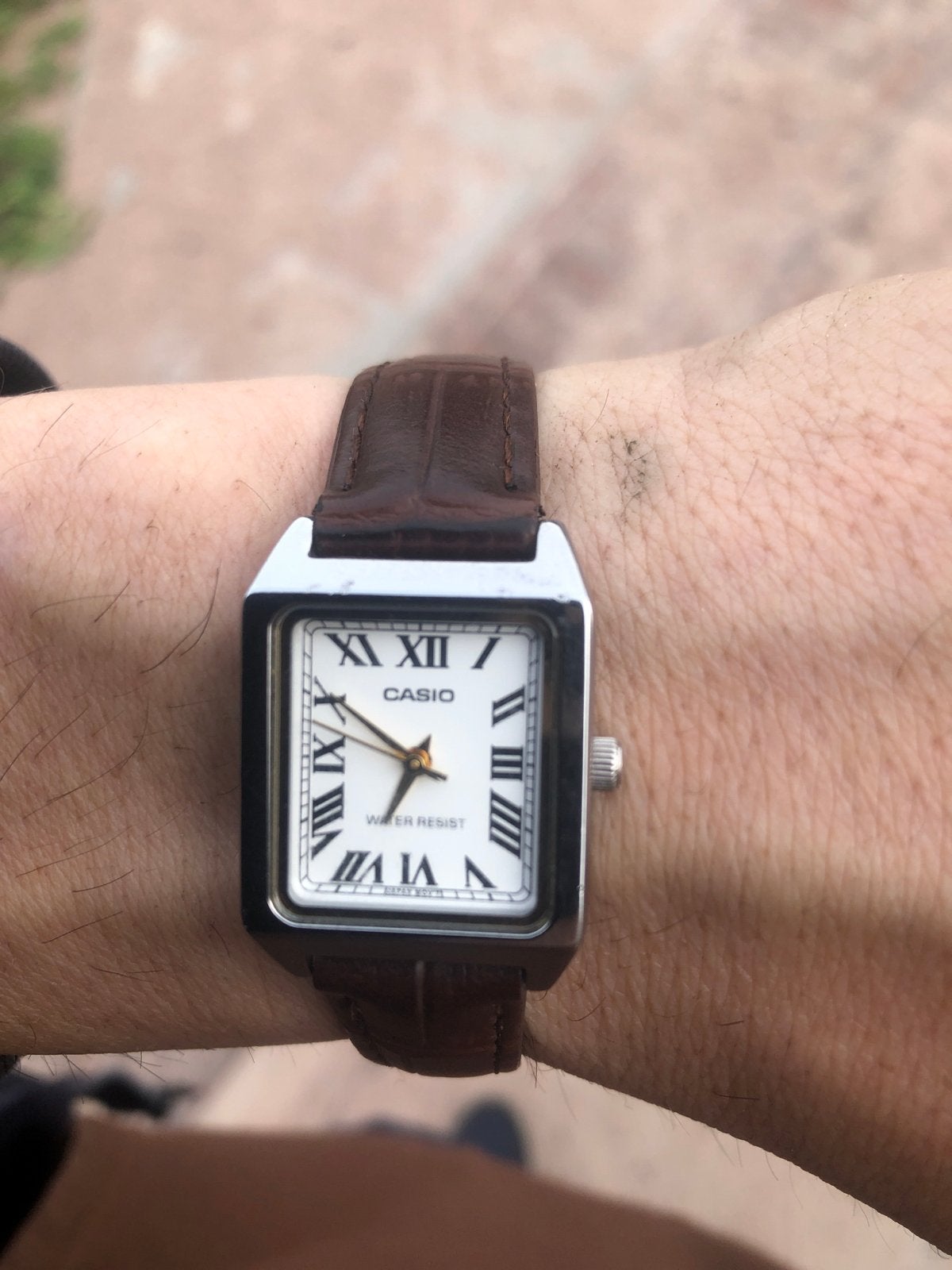 Casio Horloge LTP-B150L-7B2EF Dames Polshorloge, Overige merken, Leer, Staal, Verzenden