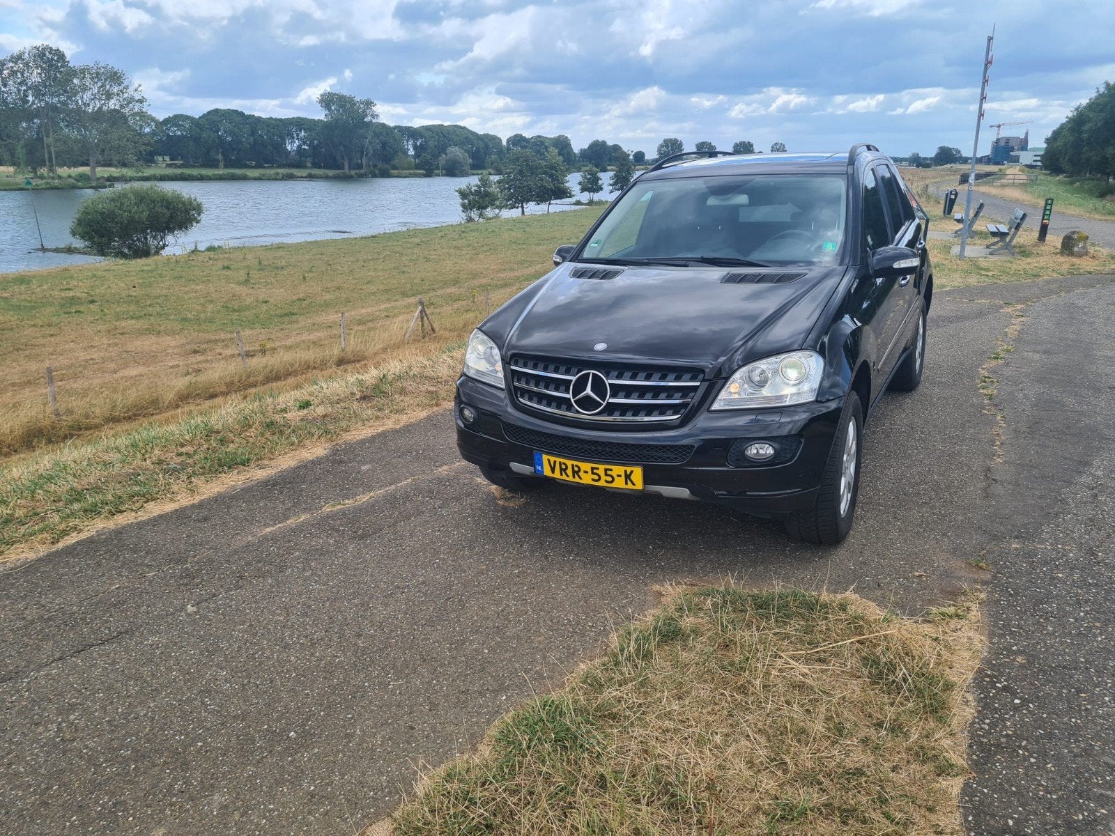Mercedes Benz / W164 / ML320 CDI / 2006 Excl. BTW, Auto's, Bestelauto's, Automaat, Zwart, Diesel, Vierwielaandrijving