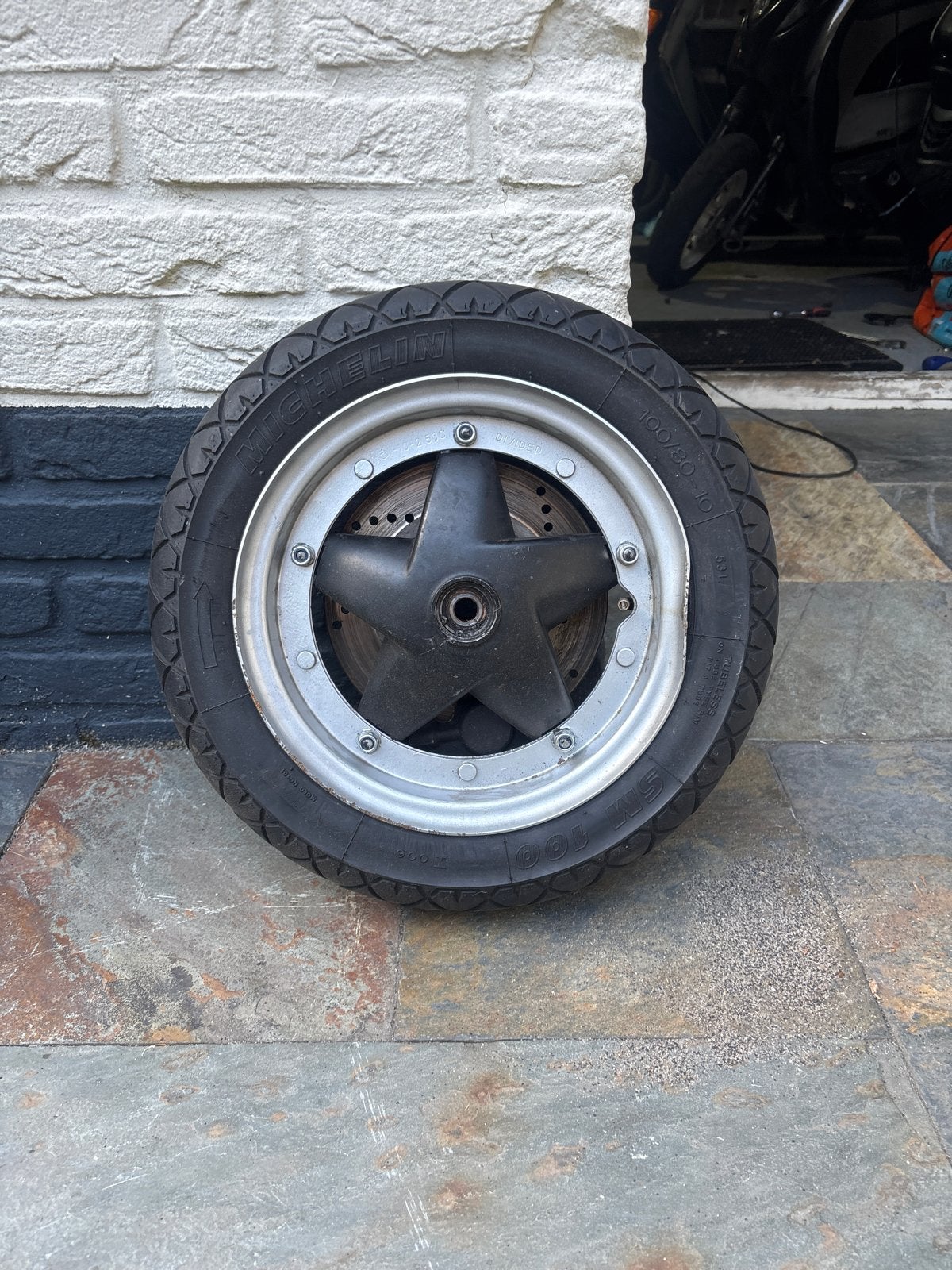 Piaggio skipper voorband+ velg, Ophalen of Verzenden, Gebruikt, Overige typen, Overige merken
