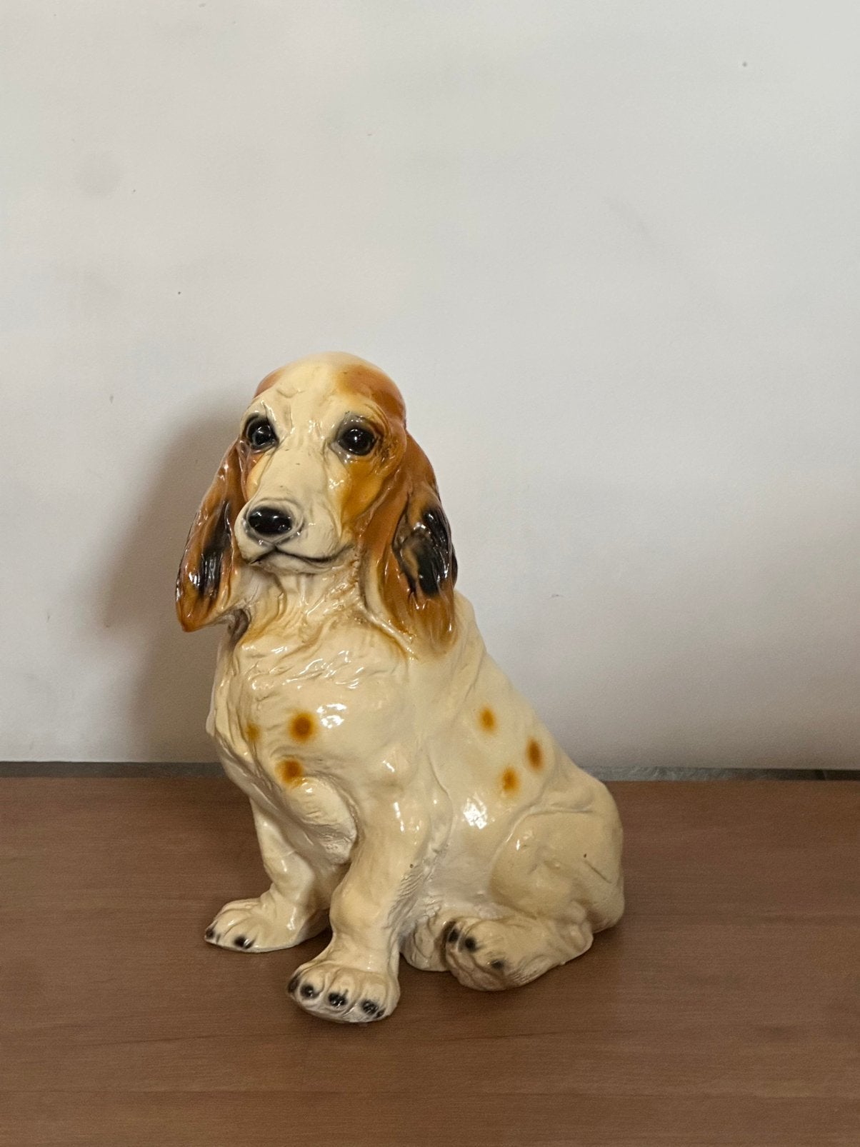 Vintage Ceramic Cocker Spaniël, Ophalen, Zo goed als nieuw, Dier