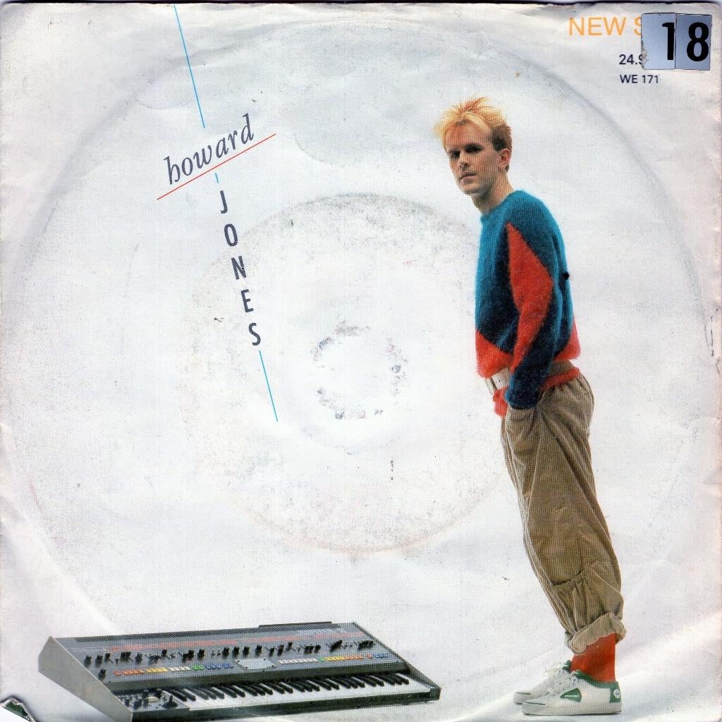 HOWARD JONES  -  New song, Gebruikt, 7 inch, Pop, Single