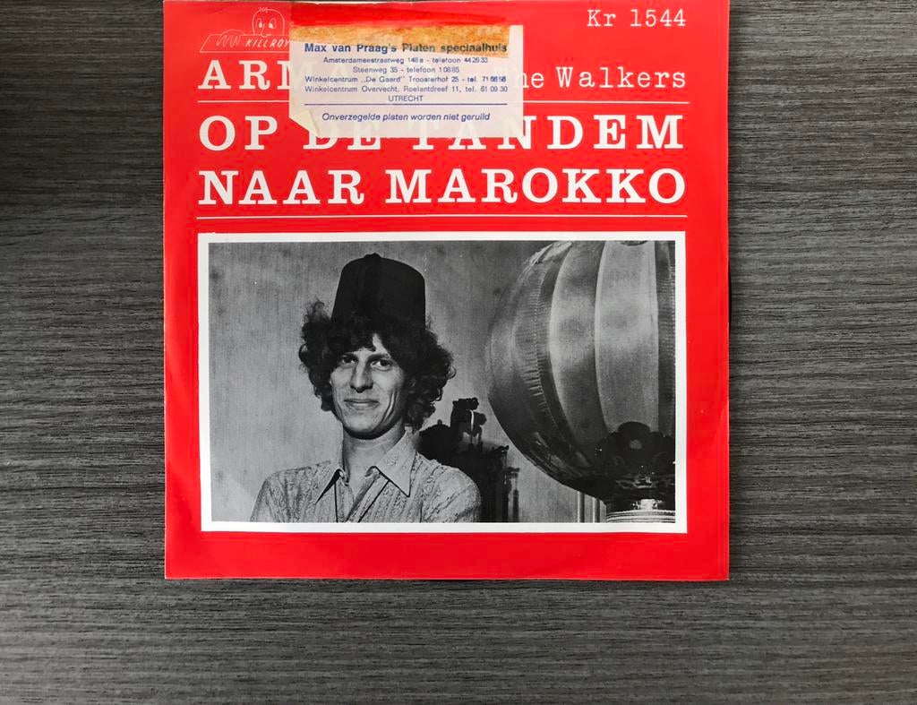 ARMAND en The Walkers - Op de tandem naar Marokko (PERFECT), Verzenden, 7 inch