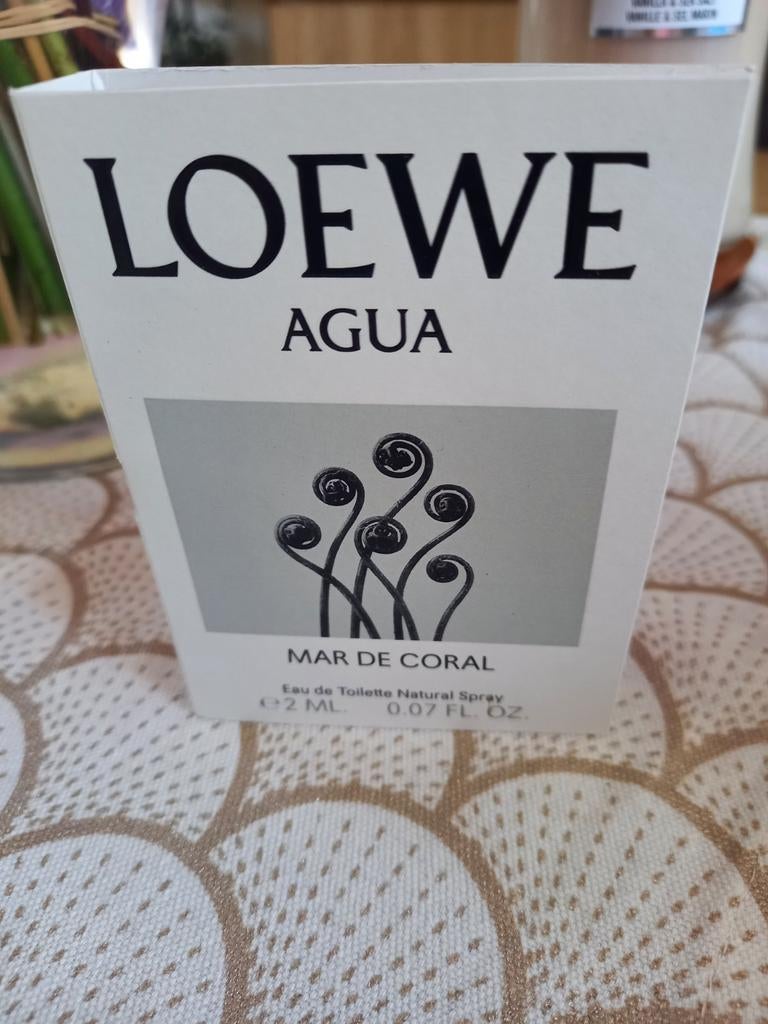 Proefje  Loewe Agua Mar de Coral, Ophalen of Verzenden, Nieuw