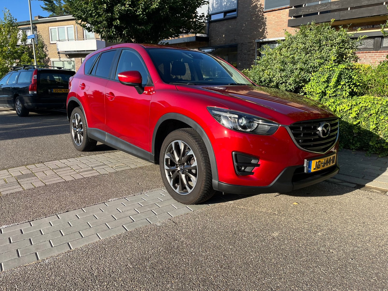 Mazda CX-5 2.0 GT-M Skyactiv-g 165pk 2WD 2016 Rood 157dkm, Auto's, Voorwielaandrijving, 1998 cc, Lane Keeping Assist, 4 cilinders