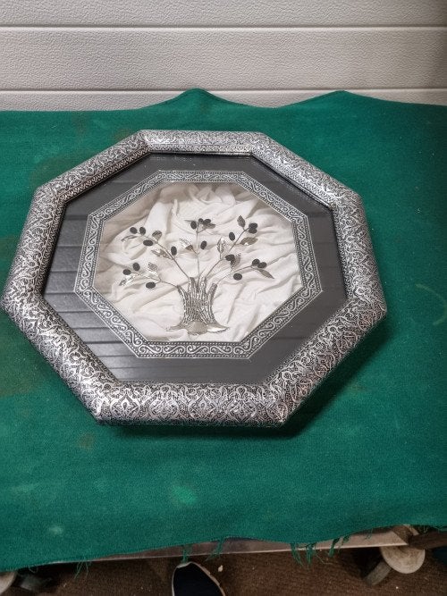 muur decoratie boom aluminium lijst bewerkt, Ophalen of Verzenden, 'T Olde Gre-j, Info@toldegrej.nl, Endepoelstraat 20f Didam