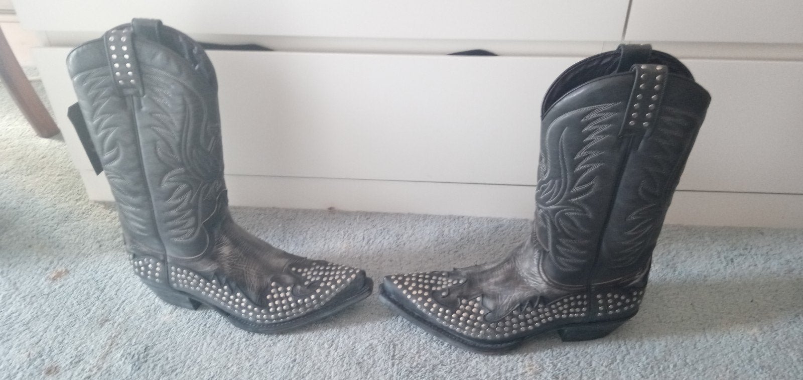 Sendra Laarzen met studs maat 44, Ophalen, Zo goed als nieuw