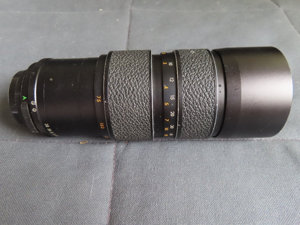 Revuenon cameralens 1:3.8 F 205 mm, Ophalen of Verzenden, 1960 tot 1980, Lens of Lenzen
