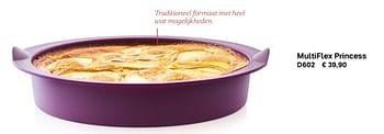 Nieuwe Tupperware MultiFlex Princess Bakvorm, Ophalen of Verzenden, Nieuw, Paars, Bak of Kom