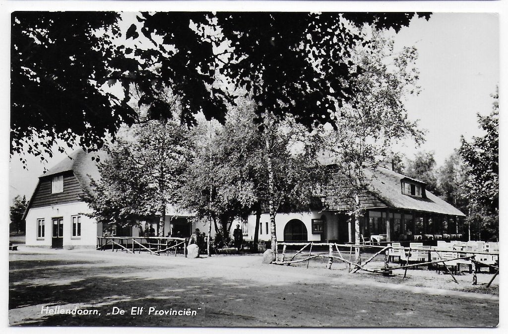 Hellendoorn de elf provinciën oude ansichtkaart ( b5093), Ophalen of Verzenden, 1960 tot 1980, Ongelopen, Overijssel