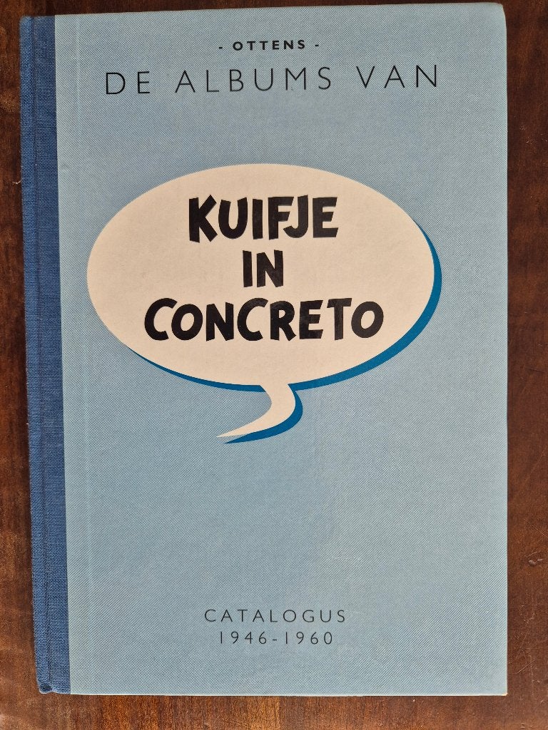 kuifje in concreto catalogus 1946-1960 tintin, Boeken, Stripboeken, Verzenden, Eén stripboek, Zo goed als nieuw, Hergé