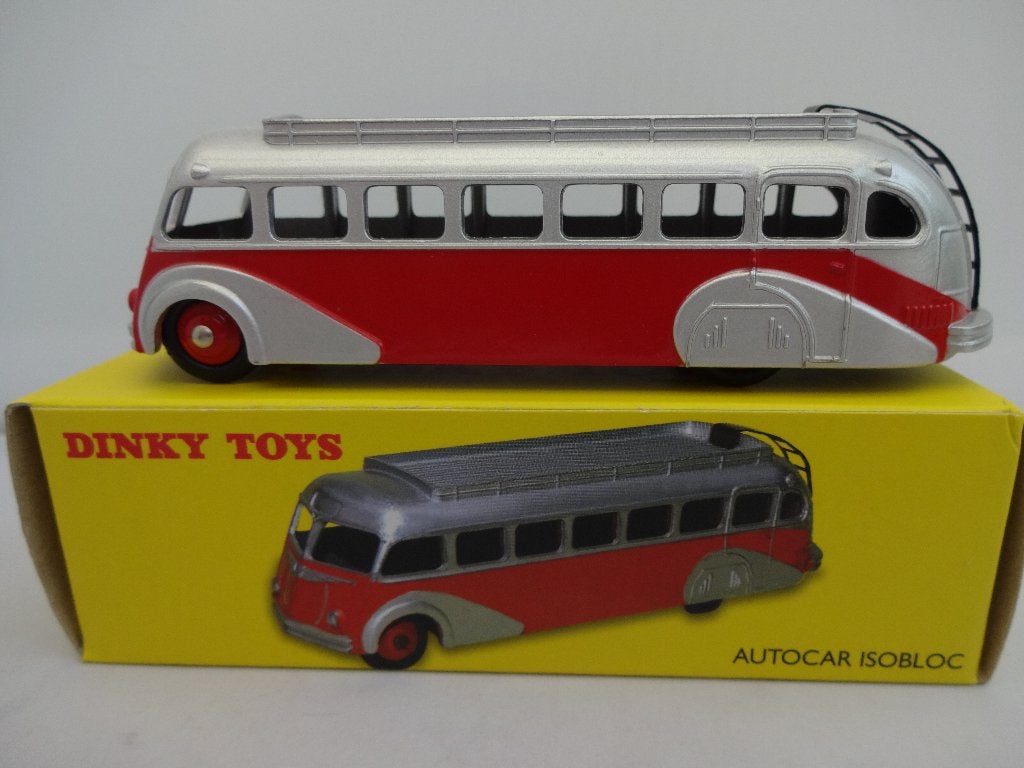 Isobloc Autocar Rood/Zilver nr: 29E van Dinky Toys 1:64, Ophalen of Verzenden, Nieuw, Bus of Vrachtwagen