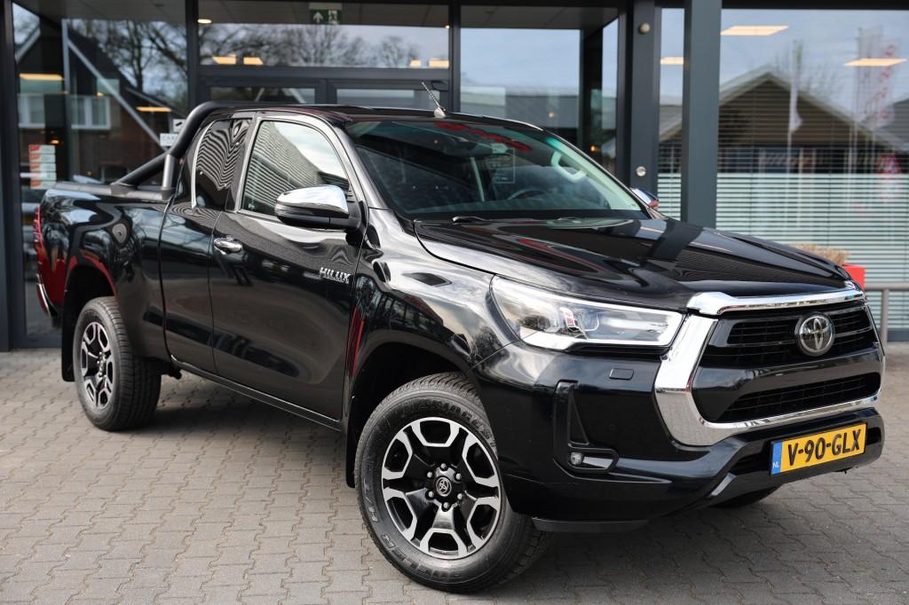 Toyota HILUX 2.8 D-4D X-TRA CAB PROFESSIONAL A/T 4WD VAN, Automaat, 4 cilinders, Zwart, Bedrijf