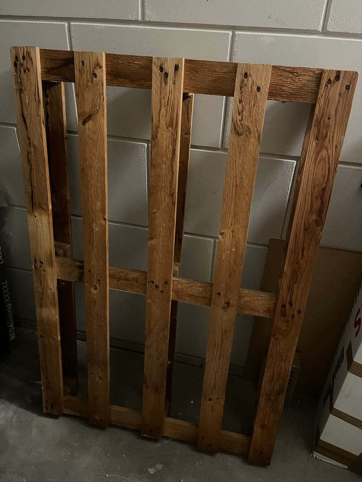 Houten Pallet, Ophalen, Overige typen, 50 mm of meer, Minder dan 200 cm