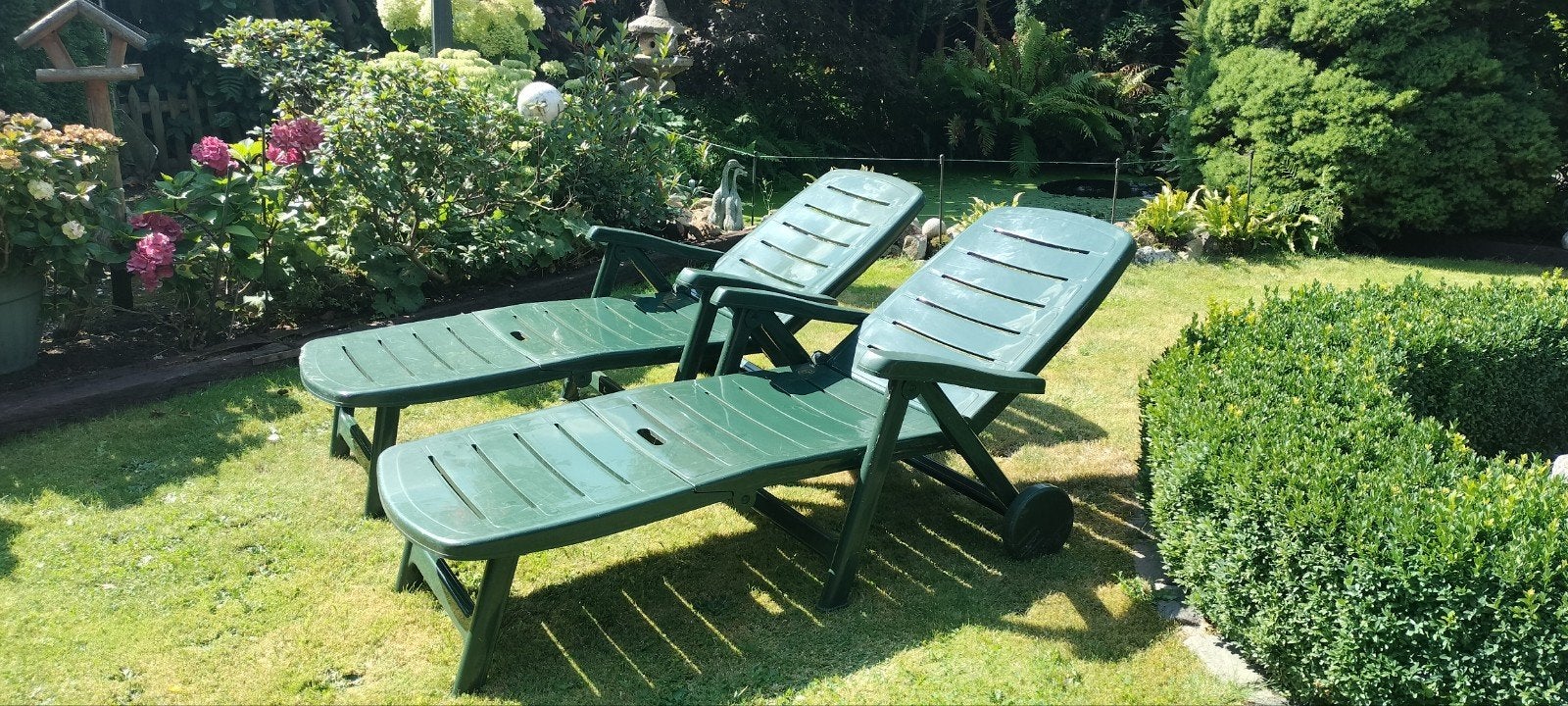 tuin ligbedden, Tuin en Terras, Ligbedden, Ophalen, Zo goed als nieuw, Kunststof