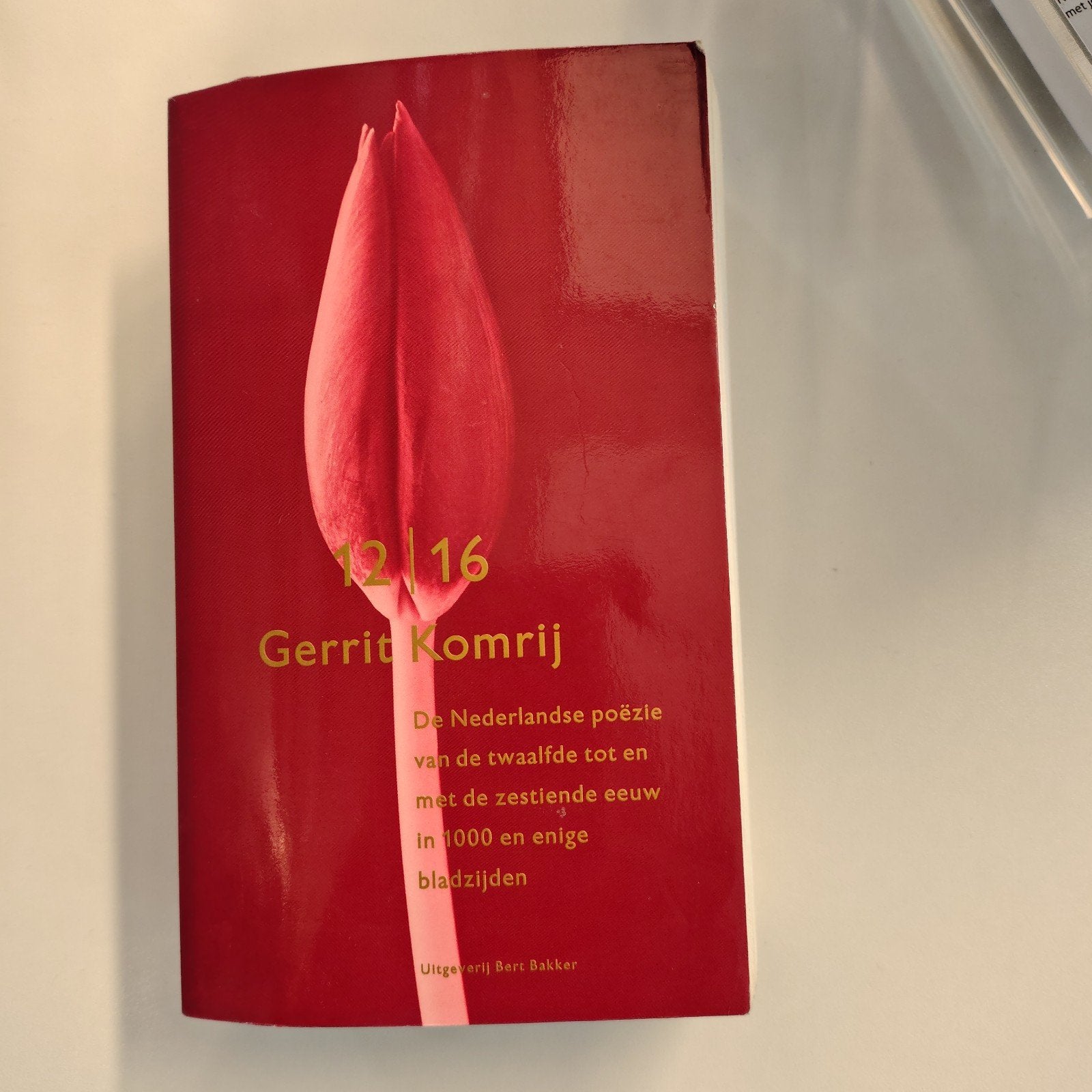 Bundel Gerrit Komrij, Ophalen of Verzenden, Gelezen, Gerrit Komrij, Eén auteur