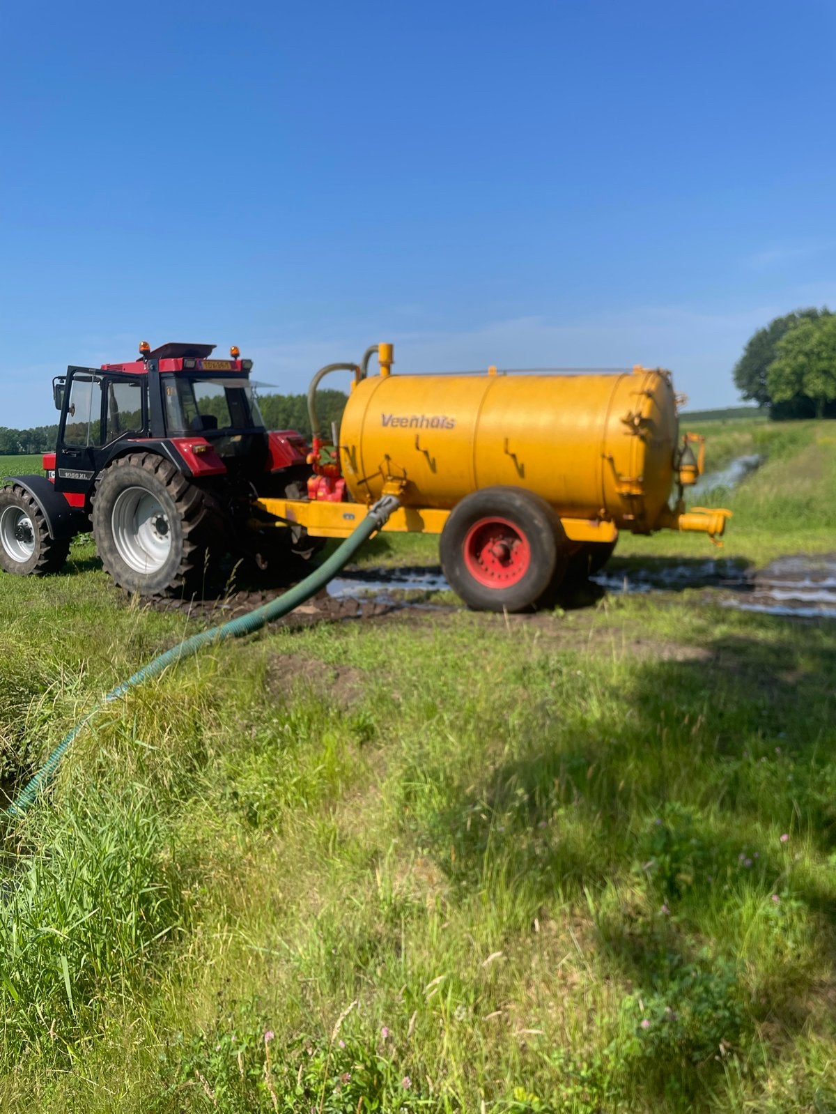 Veenhuis giertank mesttank watertank, Ophalen, Overige typen