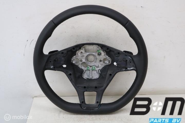 Leder stuur met flippers VW Golf 7 FL 5G0419091BH, Gebruikt