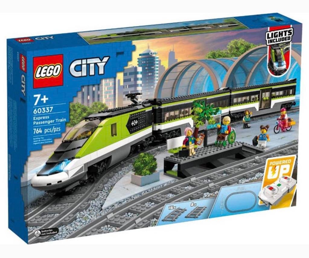Elektrische Lego treinset 60337 | Nieuwstaat met extra rails, Ophalen, City, Lego, Complete set