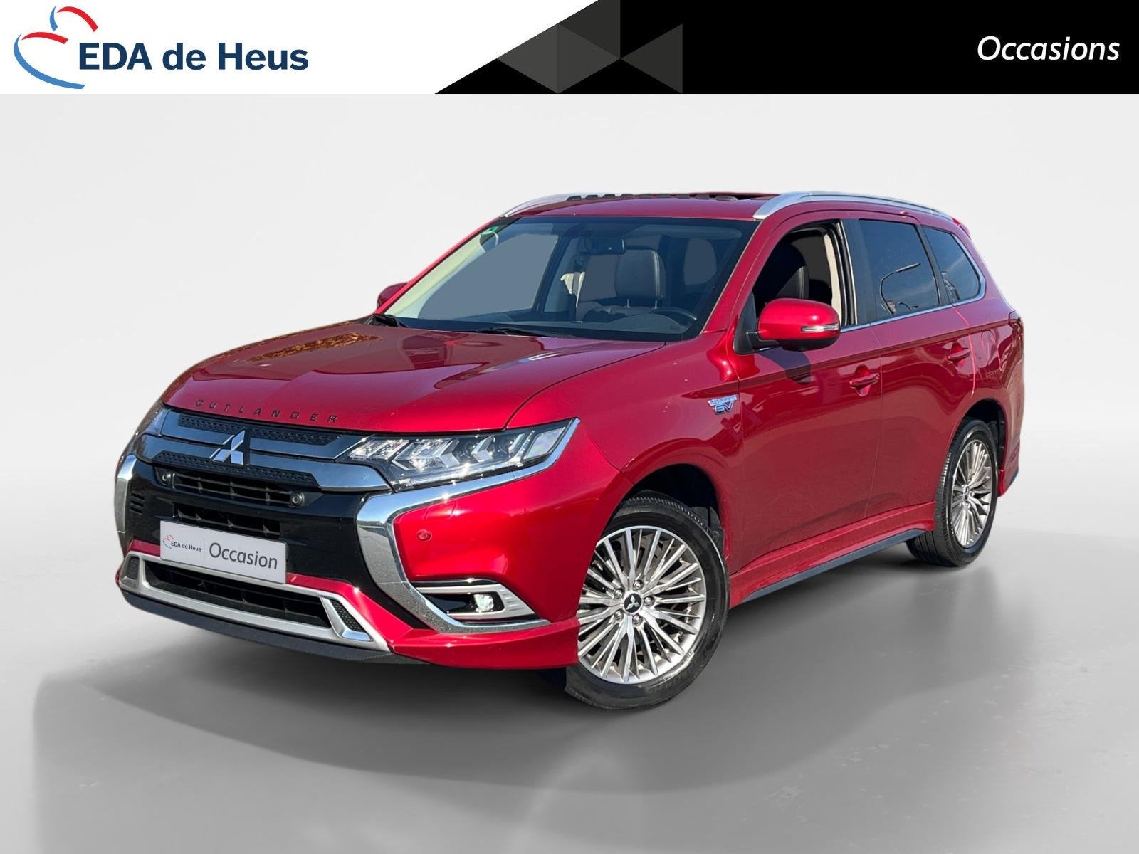 Mitsubishi Outlander 2.4 PHEV autom Intense+ NL Auto | Pano, Automaat, 12 maanden, 4 cilinders, Hybride Elektrisch/Benzine