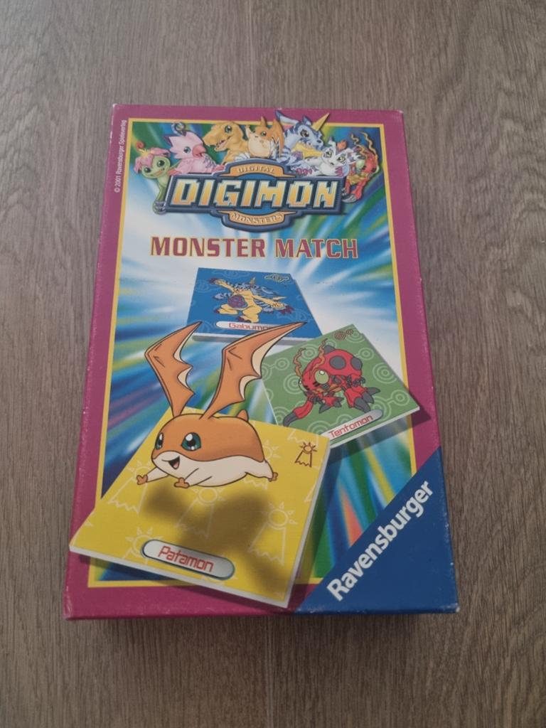 Digimon Monster Match Ravensburger Kaartspel, Ophalen of Verzenden