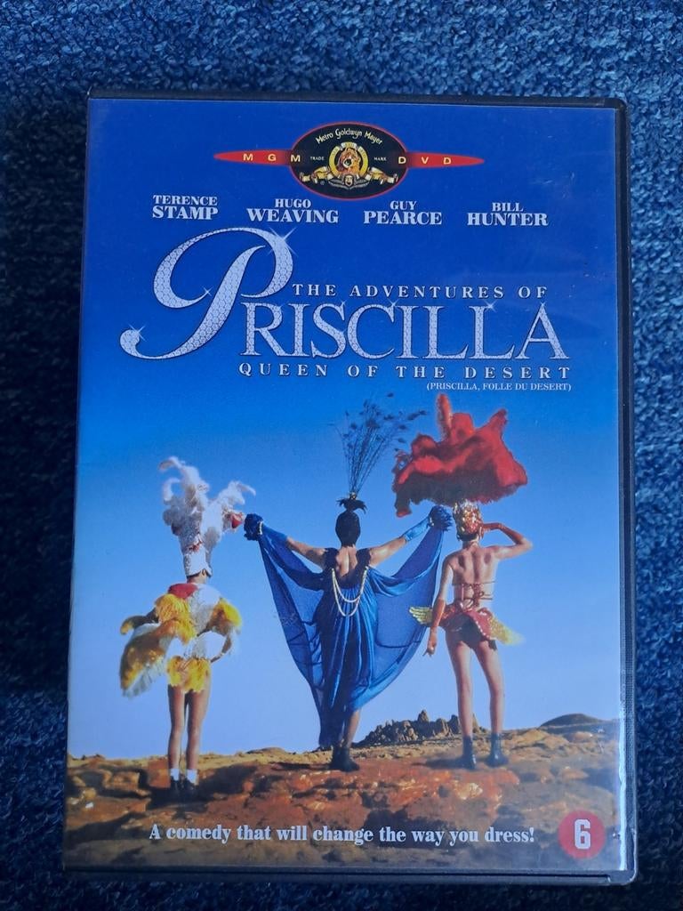 Priscilla queen of the desert (dvd), Alle leeftijden, Ophalen of Verzenden, Zo goed als nieuw, Actie en Avontuur