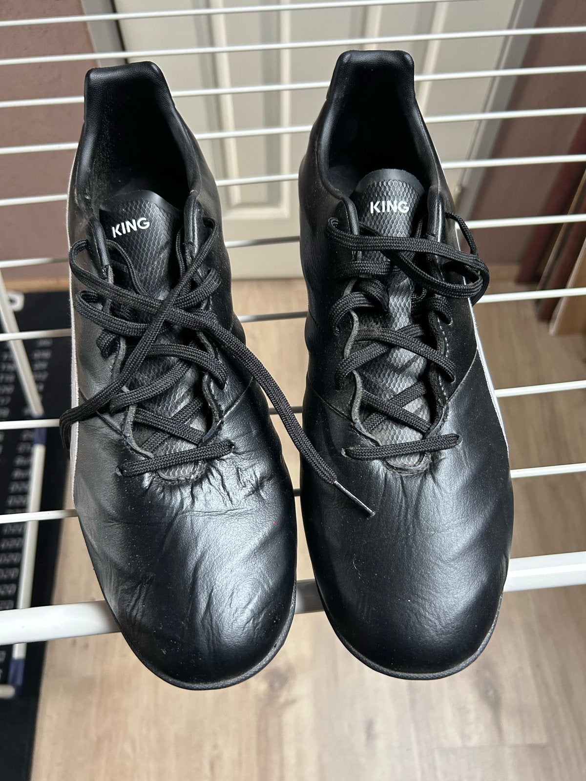 Puma King voetbalschoenen - Zwart, Sport en Fitness, Ophalen of Verzenden, Gebruikt, Schoenen