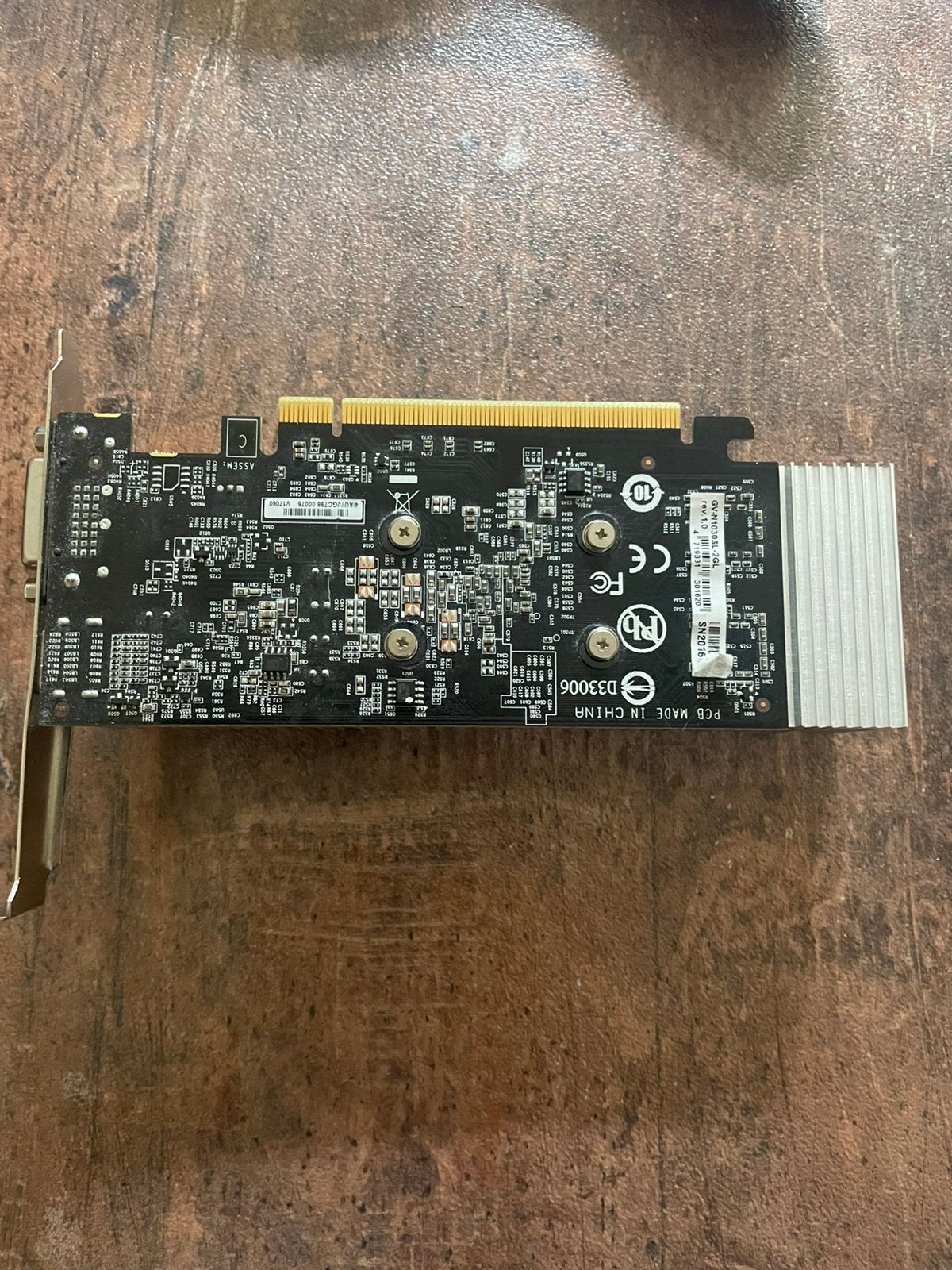 NVIDEA GEFORCE GT 1030., Computers en Software, Gebruikt, Ophalen of Verzenden, GDDR5, HDMI