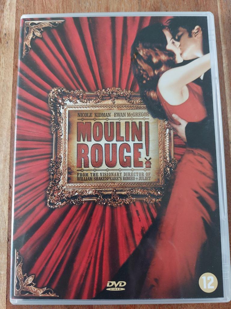 DVD MOULIN ROUGE, Vanaf 16 jaar, Ophalen, Zo goed als nieuw