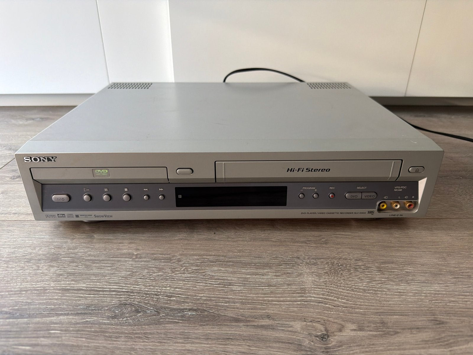 Sony SLV-D900 DVD Speler / VHS Video Cassette Recorder, Audio, Tv en Foto, Videospelers, Ophalen of Verzenden, Gebruikt, VHS-speler of -recorder