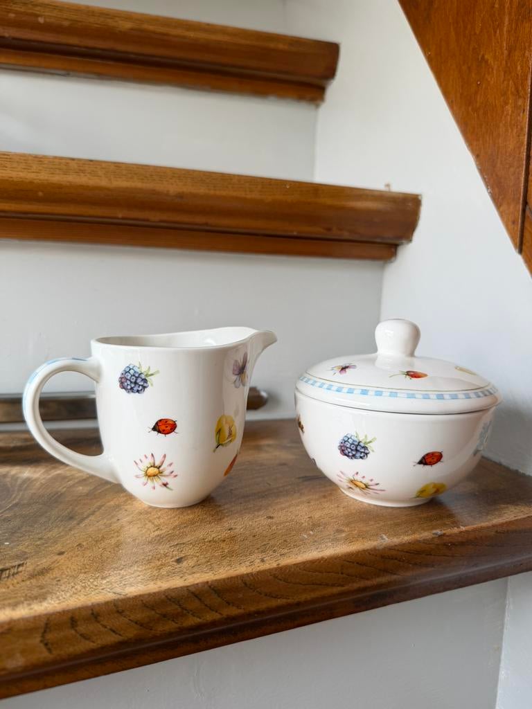 Melk en Suiker set | Douwe Egberts by Jet, Overige typen, Ophalen of Verzenden, Zo goed als nieuw, Overige stijlen