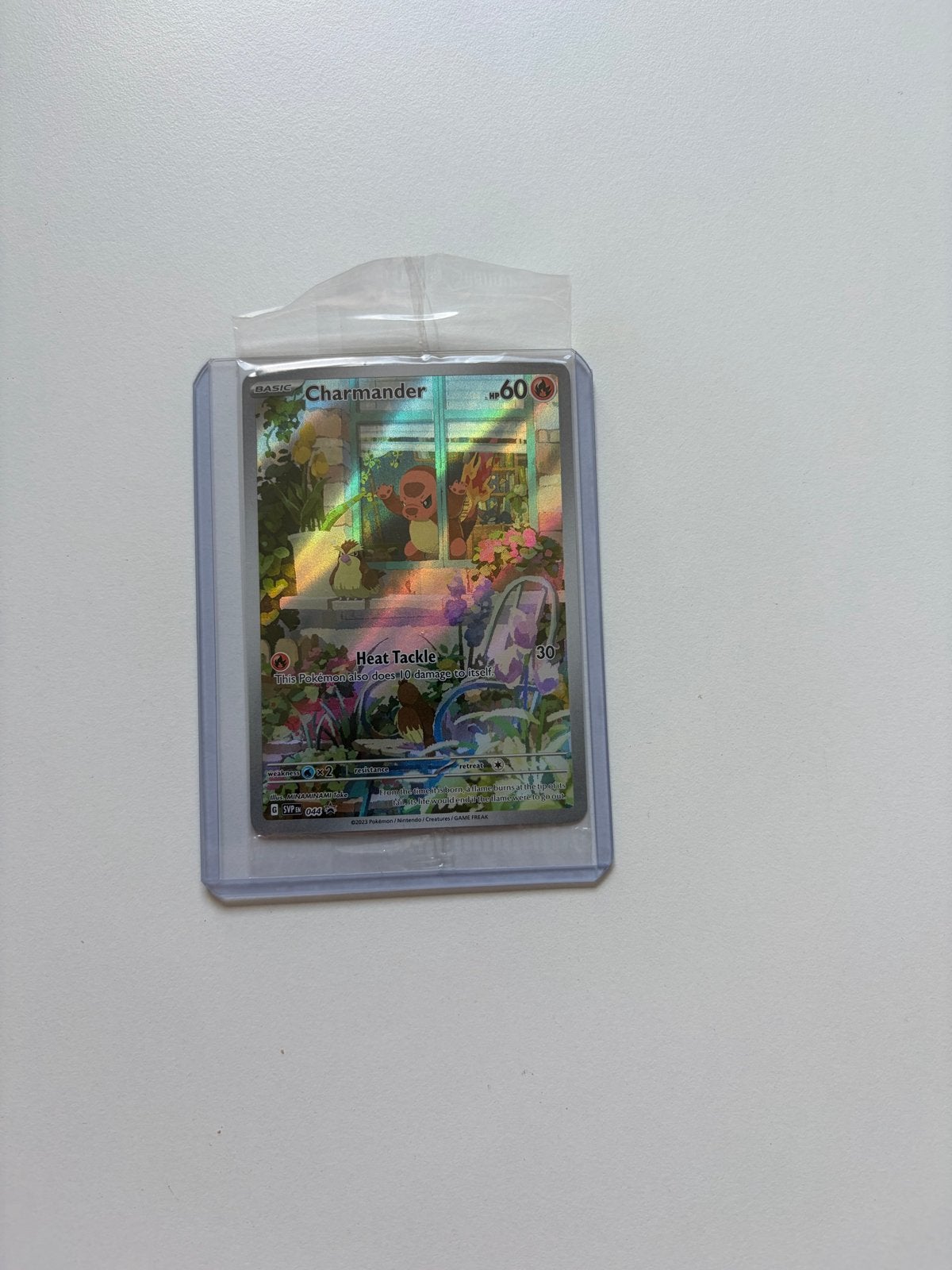 Charmander Pokémon kaart - Zo goed als nieuw, Ophalen of Verzenden, Zo goed als nieuw, Losse kaart, Foil