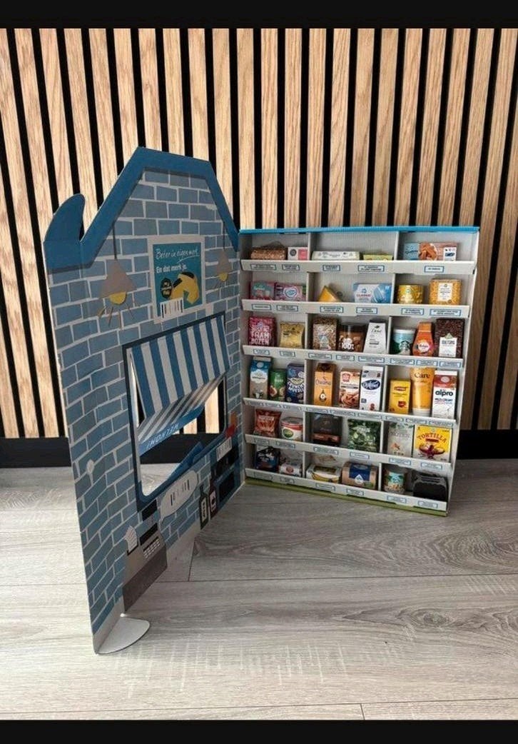 Nieuw AH Mini Supermarktje met alle mini's KOOPJE  💫, Ophalen of Verzenden, Nieuw