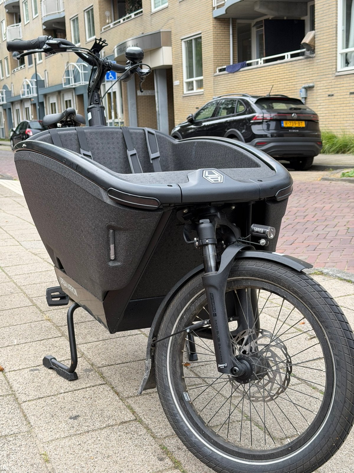 Urban Arrow FamilyNext – Zwart – 545Wh – 650 km, Fietsen en Brommers, Urban Arrow, Zo goed als nieuw, 2 kinderen, Urban Arrow
