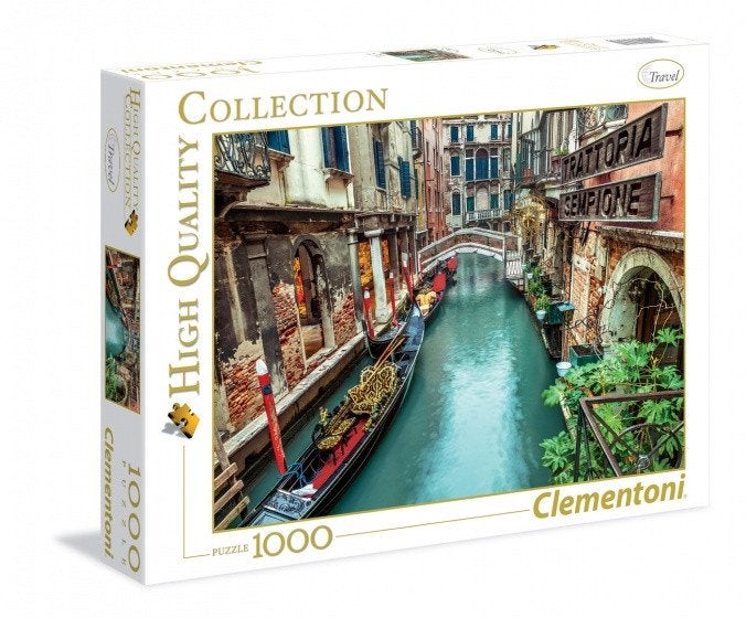 Clementoni: Venetie 1000 stukjes, Ophalen of Verzenden, 500 t/m 1500 stukjes, Nieuw, Legpuzzel