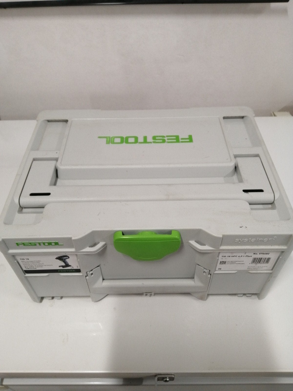 Festool TID 18  in systainer met lader, Ophalen of Verzenden, Gebruikt, Boor- en Schroefmachine