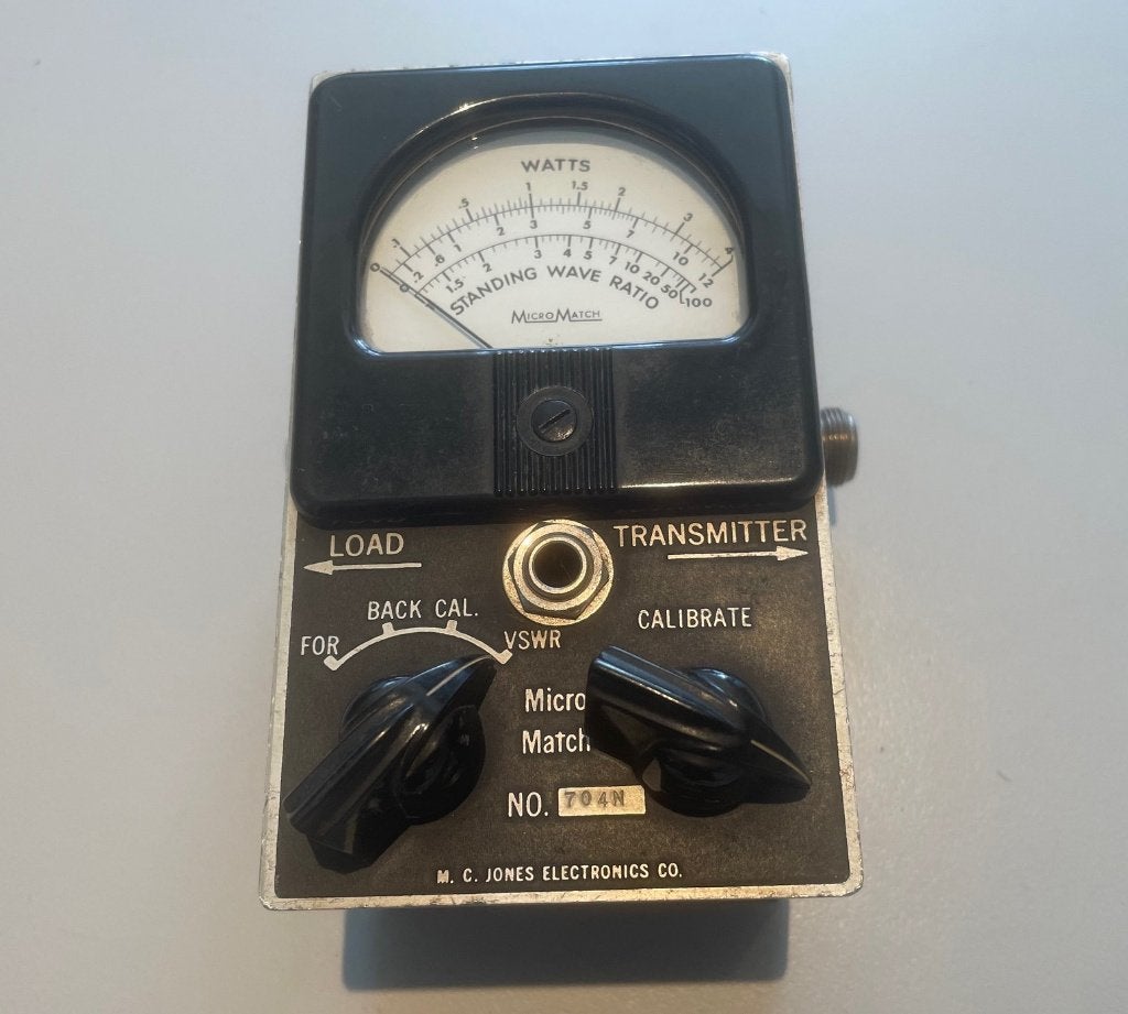 Jones Electronics  704N   SWR-Meter, Ophalen of Verzenden, Gebruikt