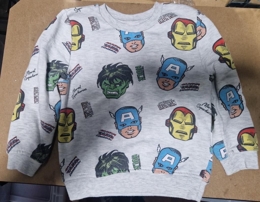 Marvel trui maat 110, Gebruikt, Trui of Vest, Ophalen of Verzenden, Primark