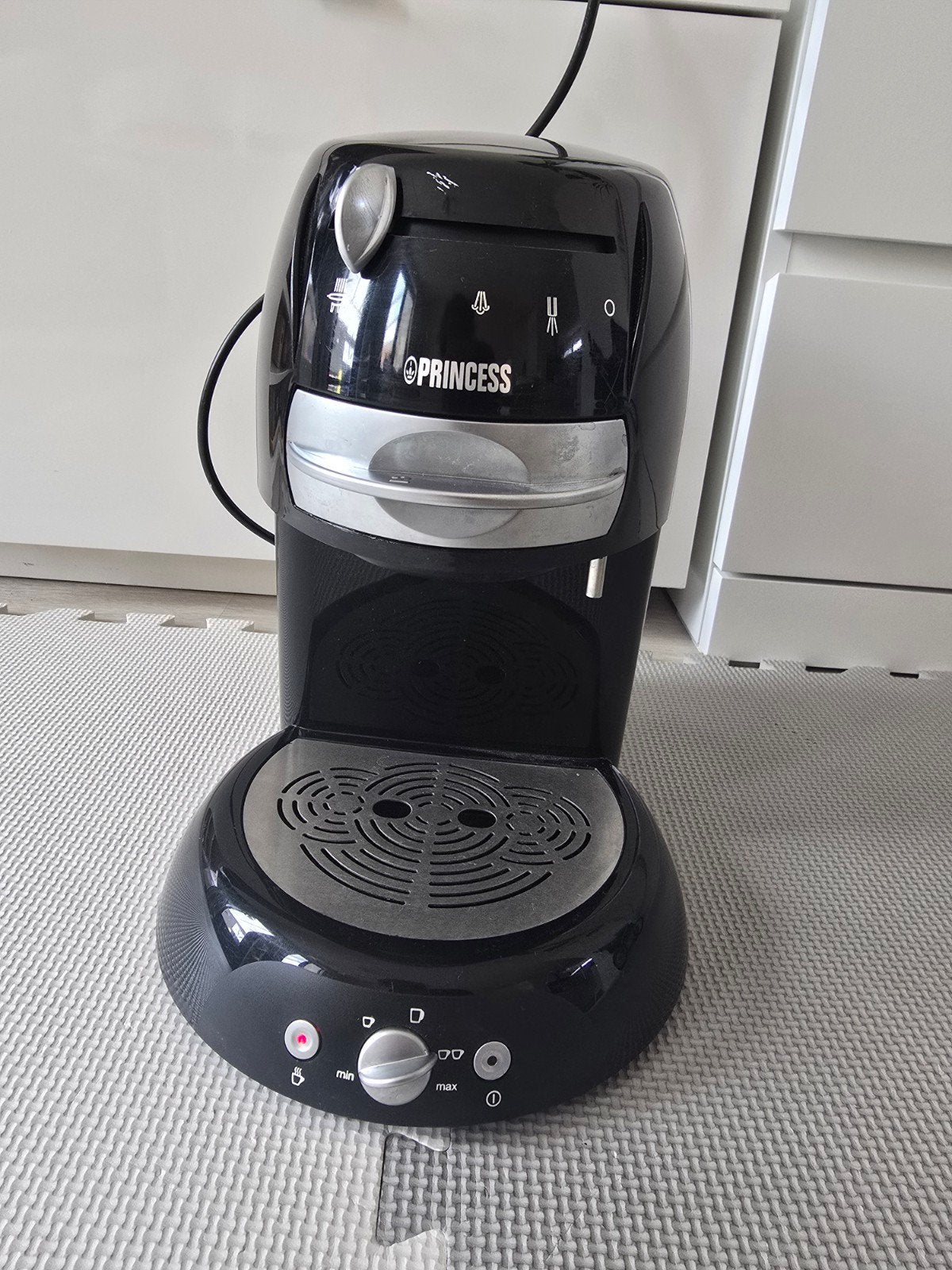 Princess senso apparaat, Witgoed en Apparatuur, Koffiezetapparaten, Ophalen, Koffiepads en cups, Gebruikt, Koffiemachine
