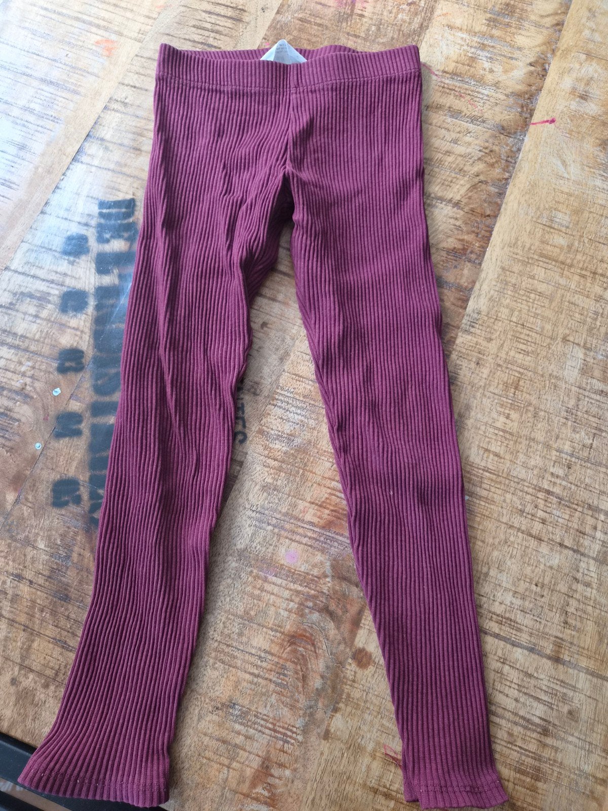 H&M Ribbroekje - Maat 122 (6-7 jaar), Kinderen en Baby's, Kinderkleding | Maat 122, Broek, Gebruikt, Meisje, H&M