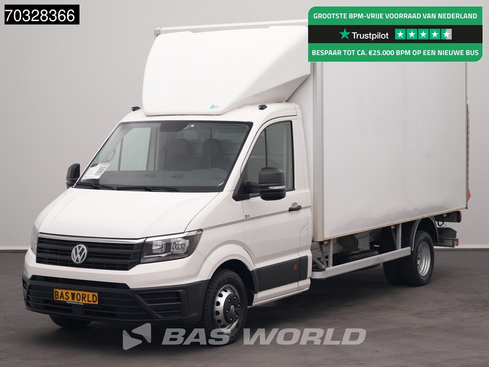 Volkswagen Crafter 177pk 50 Laadklep Zijdeur Bakwagen Airco, Auto's, Stof, Gebruikt, Euro 6, 4 cilinders