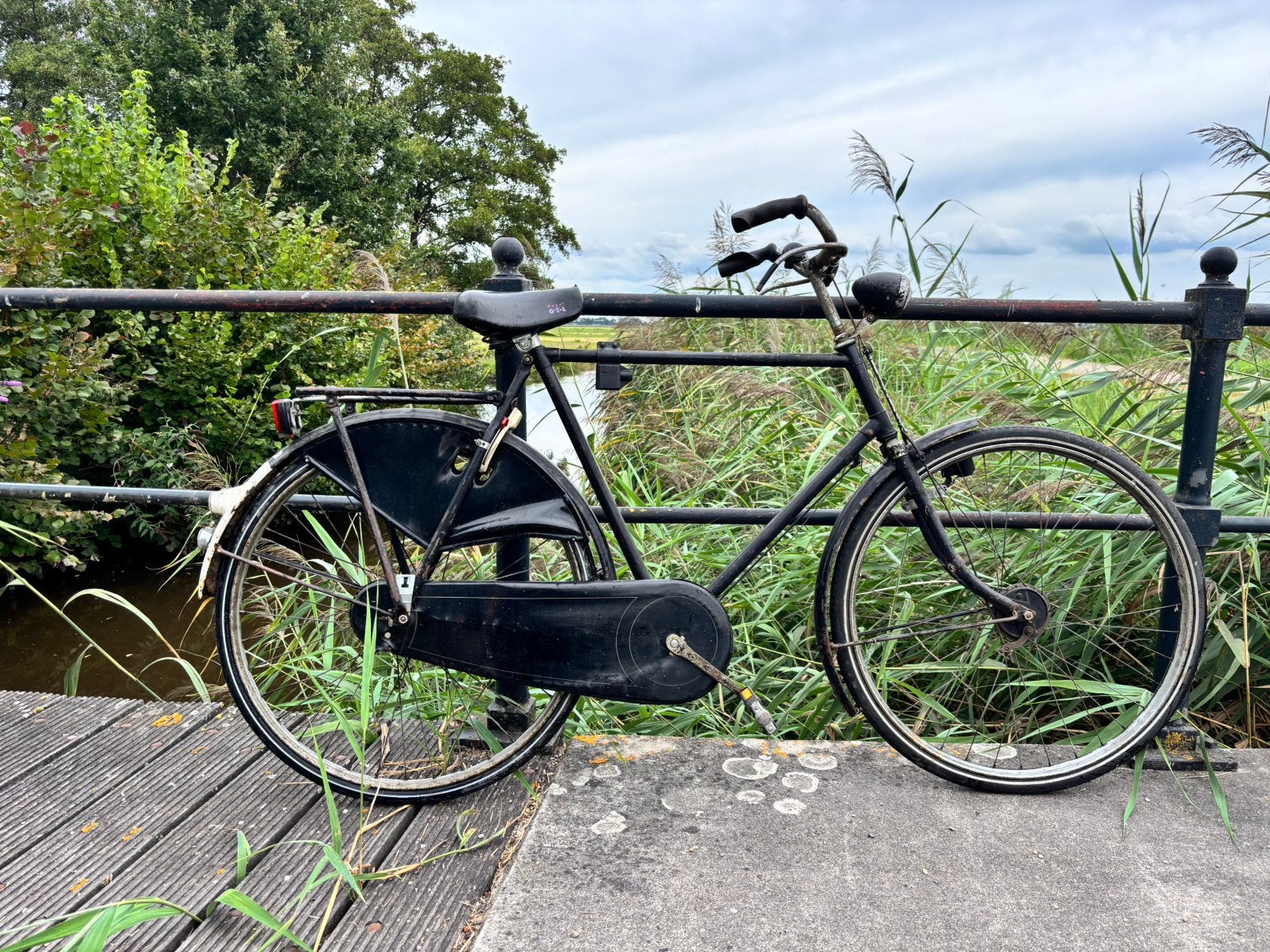 Gazelle herenfiets antiek, Fietsen en Brommers, Fietsen | Oldtimers, 51 tot 55 cm, Ophalen, Trommelrem, Jaren '40