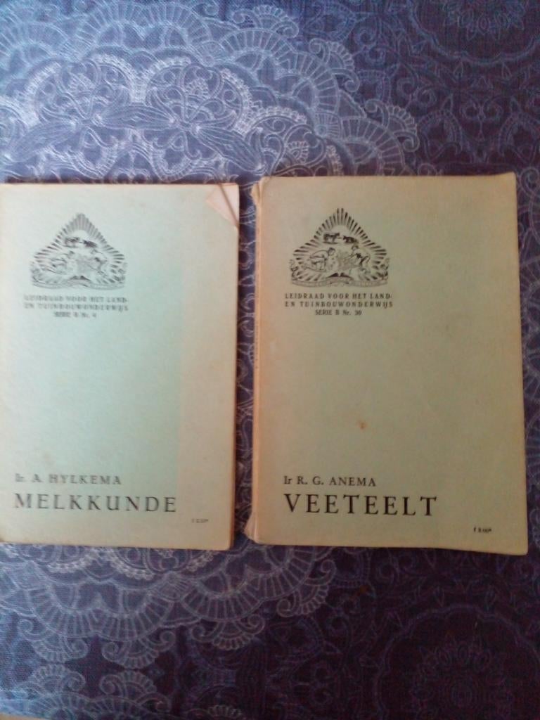 Melkkunde (Zuivelbereiding) & Veeteelt - Landbouwonderwijs, Gelezen, Ophalen of Verzenden, Beta, Ir A. Hylkema, Ir R.G. Anema