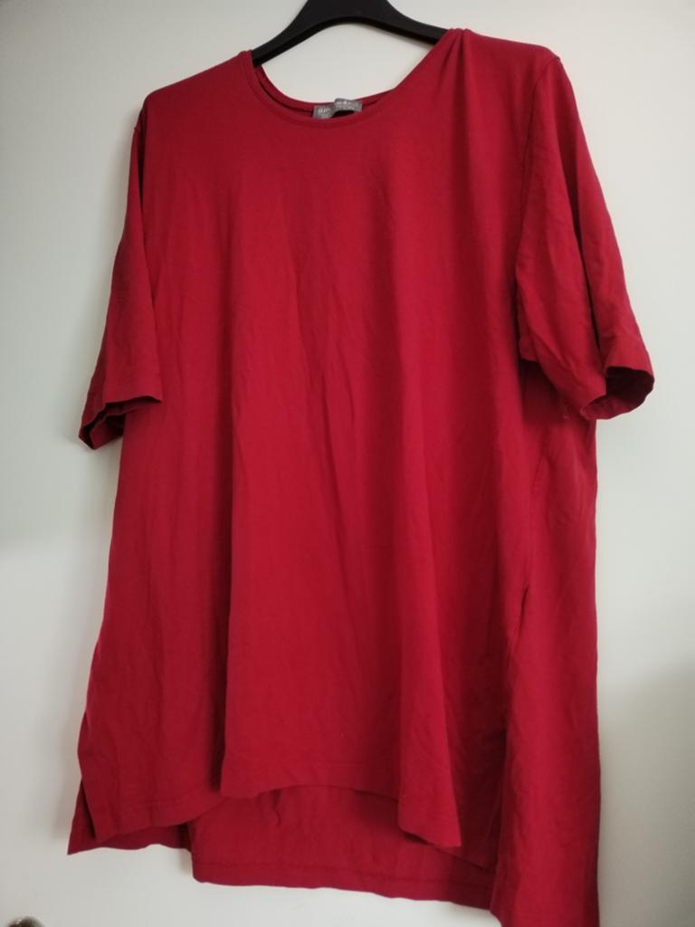 Ulla Popken Selection Rood T-shirt Maat 46/48 (XL), Kleding | Dames, Ulla Popken Selection, Maat 46/48 (XL) of groter, Ophalen of Verzenden
